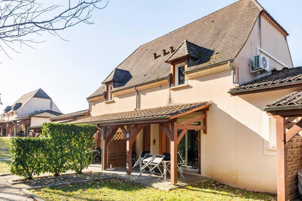 Le N5 Des Hauts De Sarlat Apt Duplex Clim, Piscine, Parking Екстер'єр фото